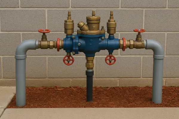a water pressure reducing valve in Leander, TX - Kitchen Plumbing Redesign