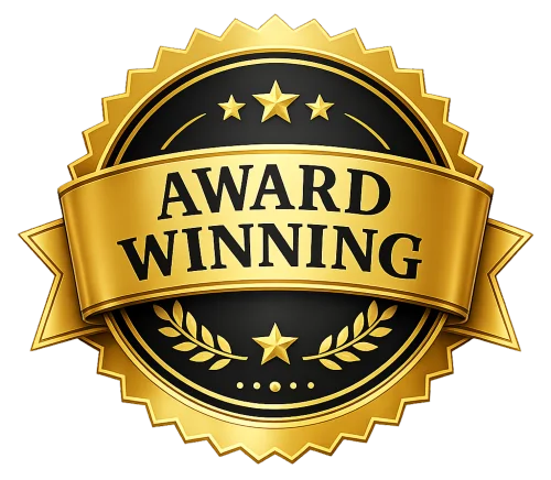Award winning Plumbing badge